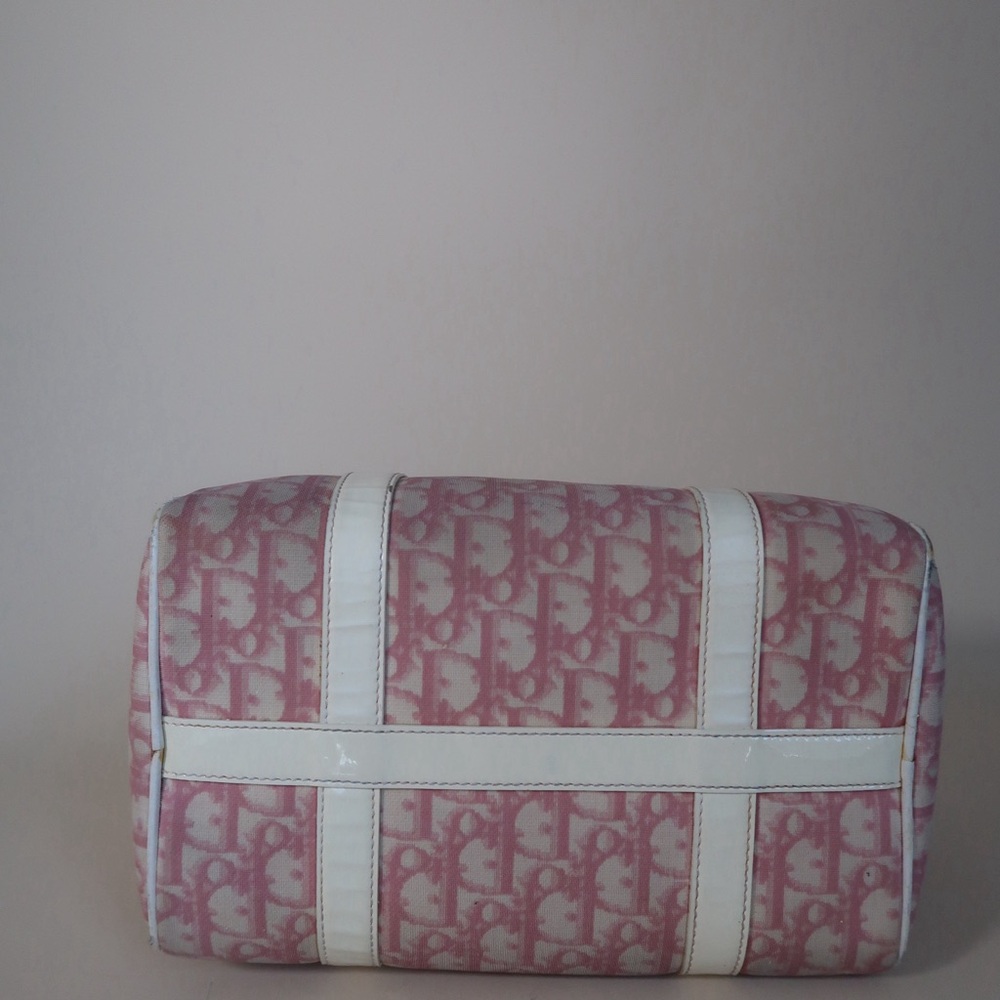 Dior Mini Boston Bag in Pink Trotter Monogram - Picture 9 of 15